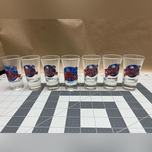 Planet Hollywood shot glasses Washington DC, San Diego, Dublin, Chicago, London